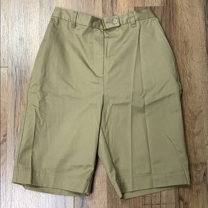 Land's End Women's High Rise Bermuda Shorts